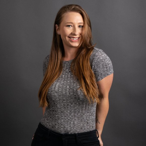 Grey Ribbed Tee Bodysuit by Forever 21 - Picture 1 of 10